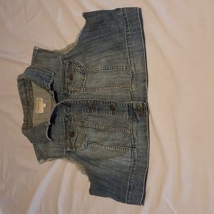 Torrid denim vest size 1 (fits size 16) blue